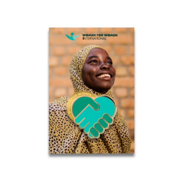 Women for Women International Pin