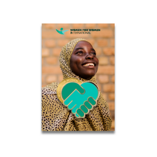 Women for Women International Pin